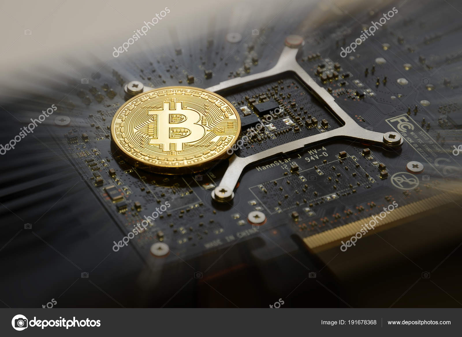Florenz Italien Marz 2018 Kryptowahrung Physische Gold Bitcoin Uber - 